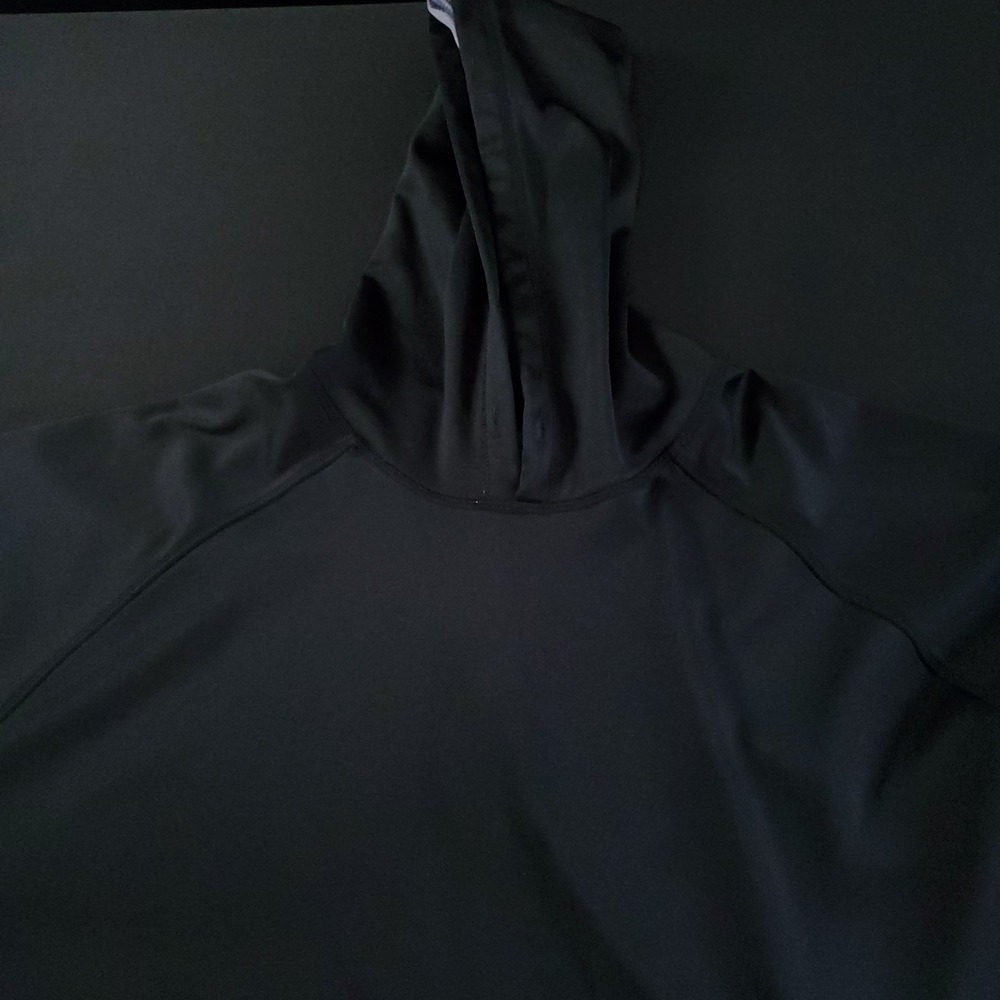 Russell Athletic Fusion Knit Full Zip Hoodie‎ Sweatshirt Mens Size XL Black Dri - Picture 11 of 15